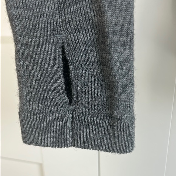 Lululemon Gray Sit in Lotus Long Sleeve Sweater | Small - Picture 4 of 4
